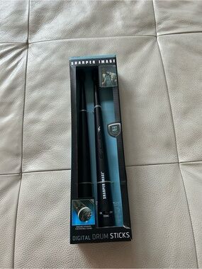 Sharper Image Black Digital Drum Sticks